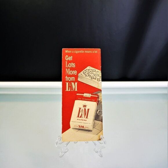 The Biggest Little Bridge Book 1961 Vintage L and M  Cigarettes Advertising - Picture 2 of 7